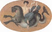Arion on a Seahorse (mk26), Adolphe William Bouguereau